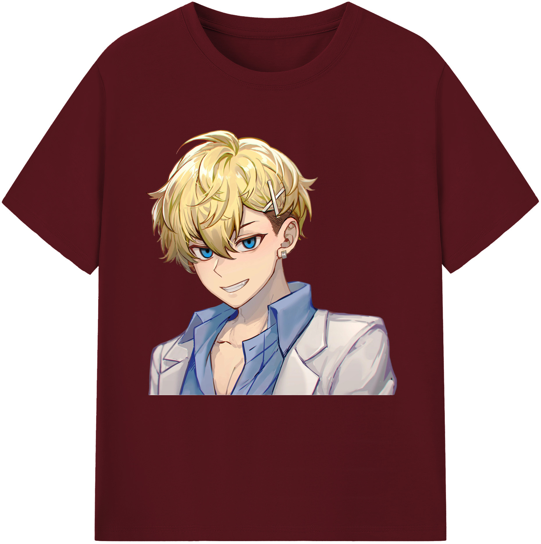 （画像用） 東京リベンジャーズ Tokyo Revengers 綿100％半袖Tシャツ（フロントプリント）